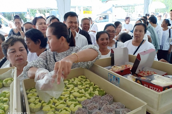 กิจกรรมออกหน่วย วัดป่าเกษรศิลคุณธรรมเจดีย์ (ภูผาแดง) อุดรธานี