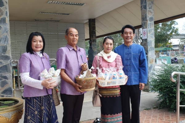 กิจกรรมทำบุญปีใหม่ โรงพยาบาลหนองวัวซอ ปี 2562