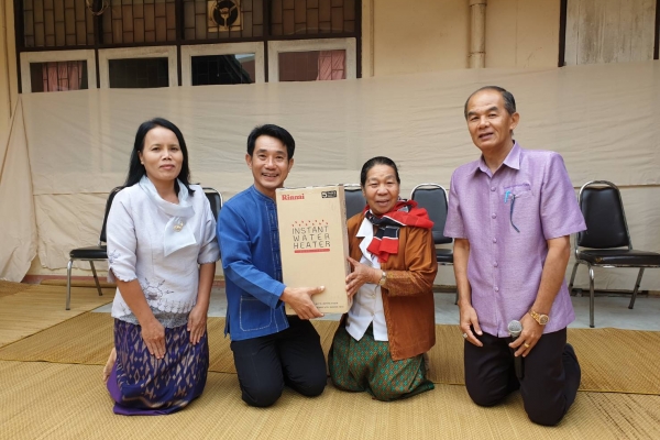 กิจกรรมทำบุญปีใหม่ โรงพยาบาลหนองวัวซอ ปี 2562
