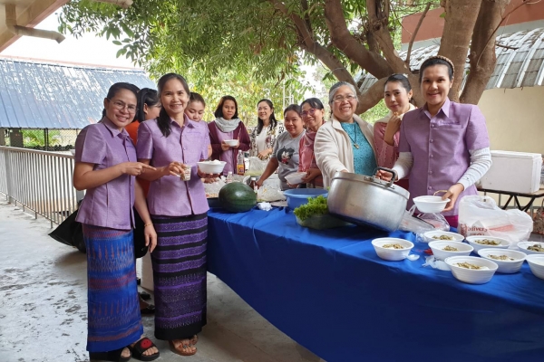 กิจกรรมทำบุญปีใหม่ โรงพยาบาลหนองวัวซอ ปี 2562