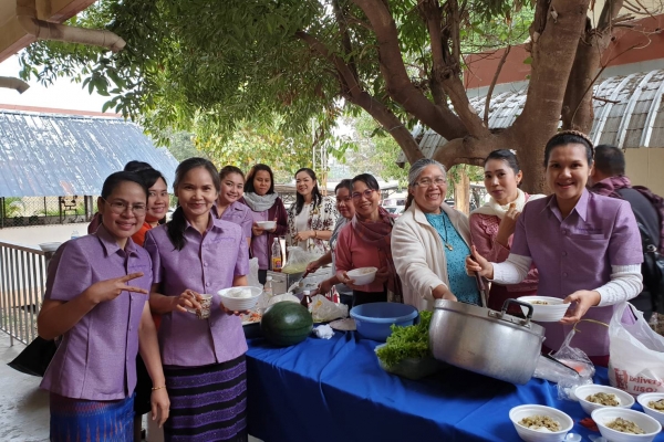 กิจกรรมทำบุญปีใหม่ โรงพยาบาลหนองวัวซอ ปี 2562