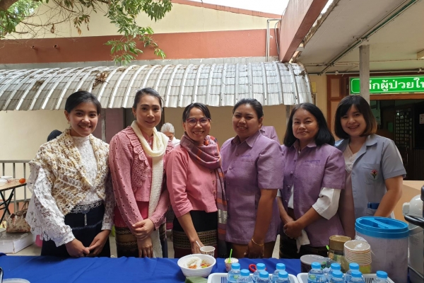 กิจกรรมทำบุญปีใหม่ โรงพยาบาลหนองวัวซอ ปี 2562