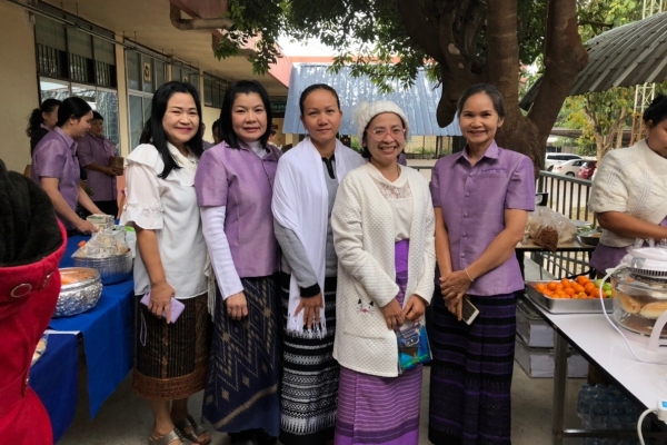 กิจกรรมทำบุญปีใหม่ โรงพยาบาลหนองวัวซอ ปี 2562