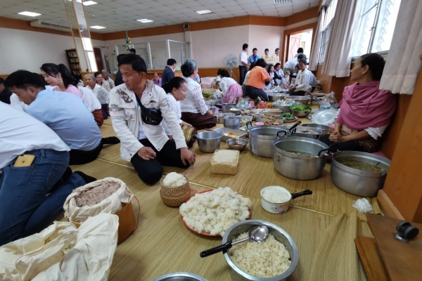 ทำบุญปีใหม่โรงพยาบาลหนองวัวซอ 2563