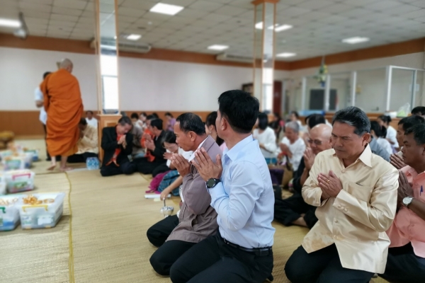ทำบุญปีใหม่โรงพยาบาลหนองวัวซอ 2563