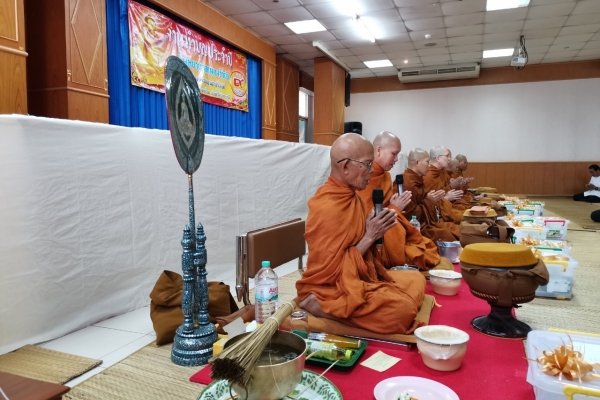 ทำบุญปีใหม่โรงพยาบาลหนองวัวซอ 2563