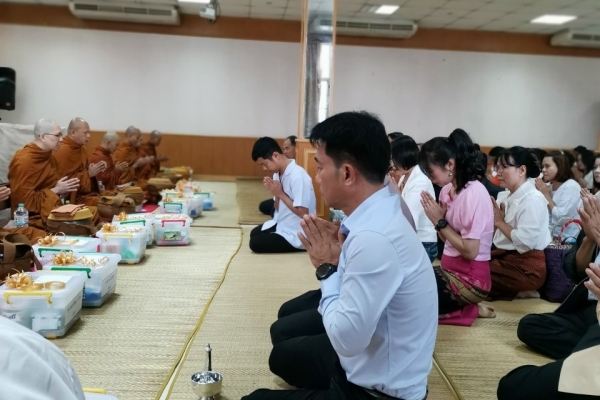ทำบุญปีใหม่โรงพยาบาลหนองวัวซอ 2563
