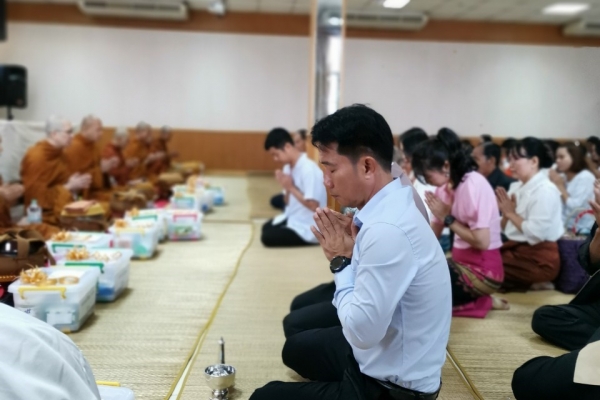 ทำบุญปีใหม่โรงพยาบาลหนองวัวซอ 2563