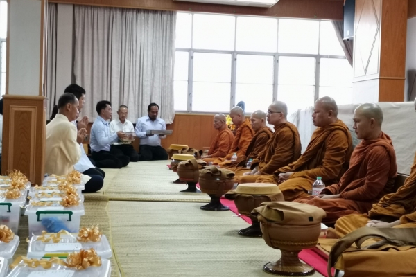 ทำบุญปีใหม่โรงพยาบาลหนองวัวซอ 2563