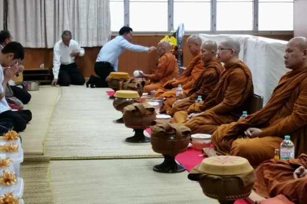 ทำบุญปีใหม่โรงพยาบาลหนองวัวซอ 2563