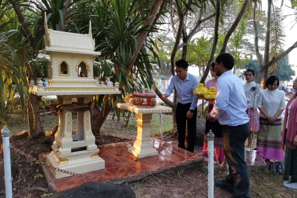 ทำบุญปีใหม่โรงพยาบาลหนองวัวซอ 2563
