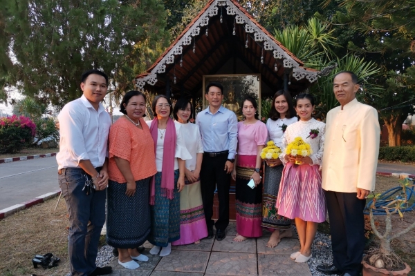 ทำบุญปีใหม่โรงพยาบาลหนองวัวซอ 2563