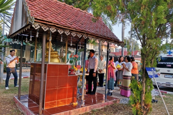 ทำบุญปีใหม่โรงพยาบาลหนองวัวซอ 2563